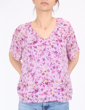Bluza Vila, mov Mov