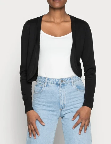 Bolero Kaffe, negru Negru