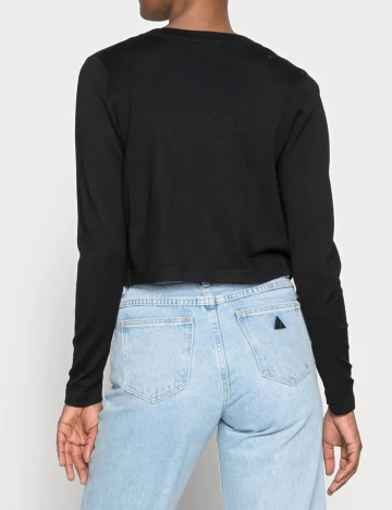 Bolero Kaffe, negru Negru