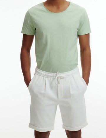 Pantaloni scurti Reserved, alb