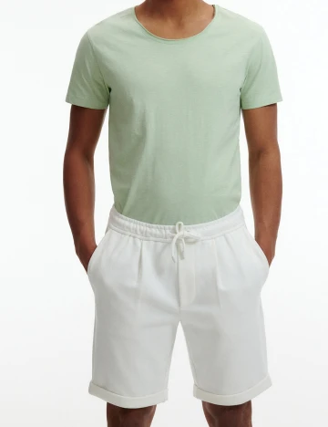 Pantaloni scurti Reserved, alb