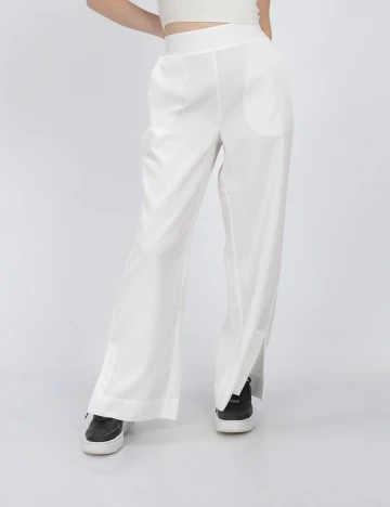 Pantaloni Vero Moda, alb Alb