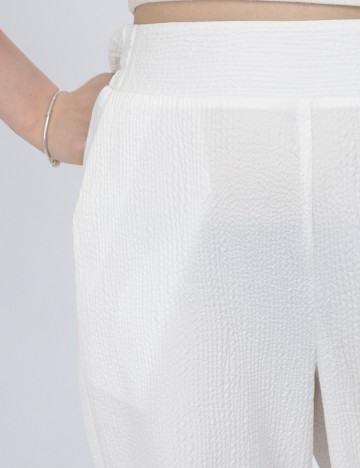 Pantaloni Vero Moda, alb