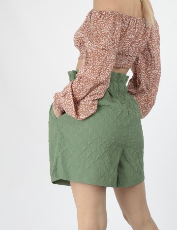 Pantaloni scurti Vero Moda, verde