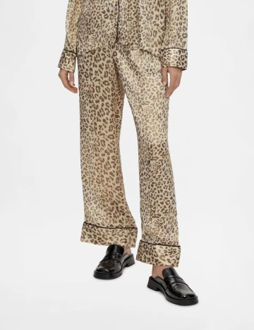 Pantaloni de pijama Y.A.S, animal print