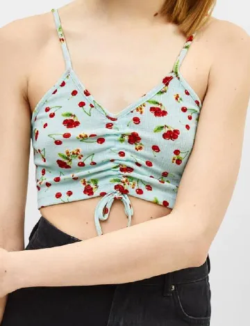 Top Bershka, mix culori