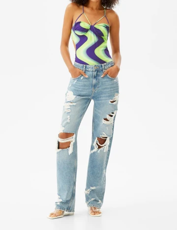 Body Bershka, mix culori