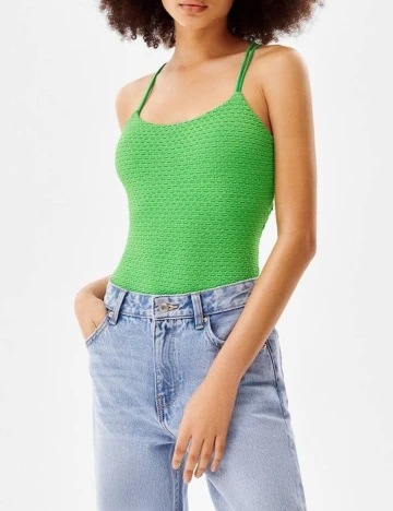 Body Bershka, verde