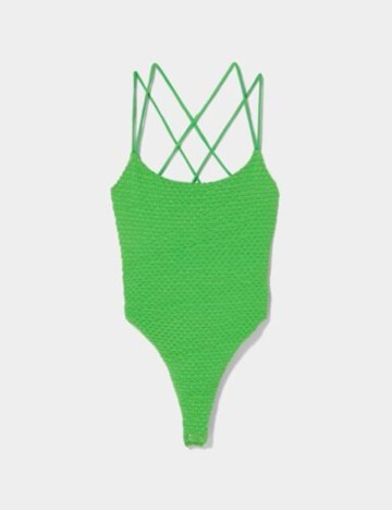 Body Bershka, verde