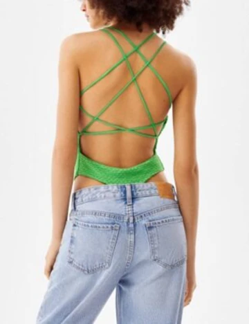 Body Bershka, verde