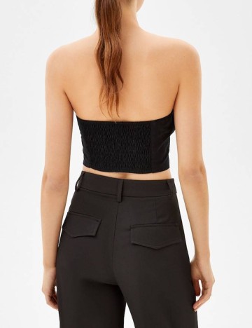 Top Bershka, negru