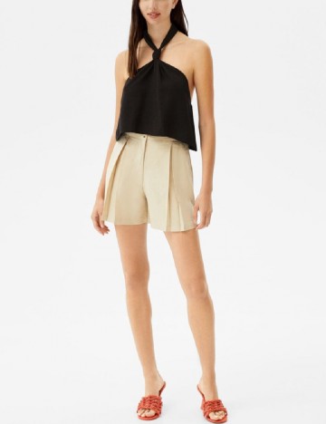 Top Bershka, negru