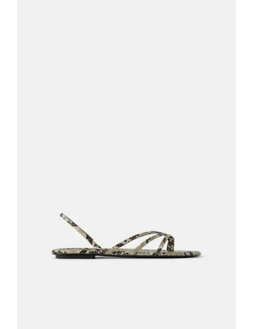 Sandale Zara, animal print