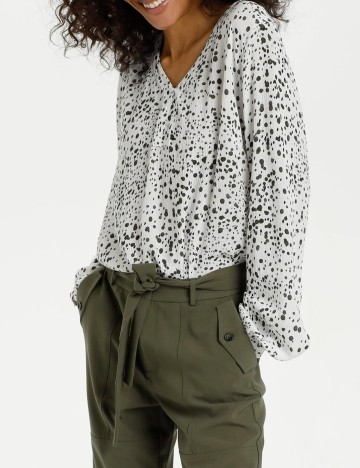 Bluza Kaffe, alb