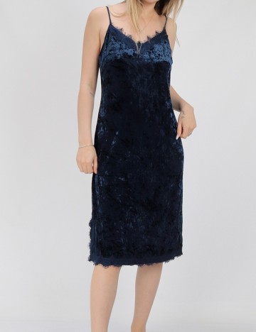 
						Rochie de noapte MOTF, bleumarin, L