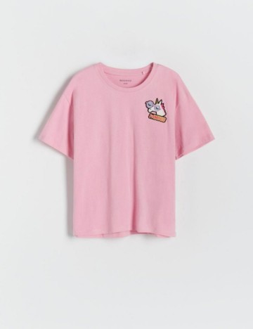 Tricou Reserved, roz, 9 ANI