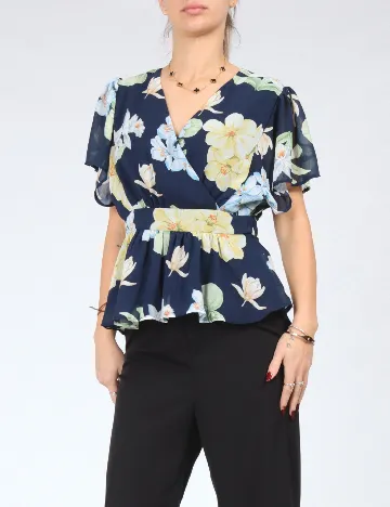 Bluza Vila, floral Floral print