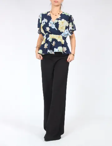 Bluza Vila, floral Floral print