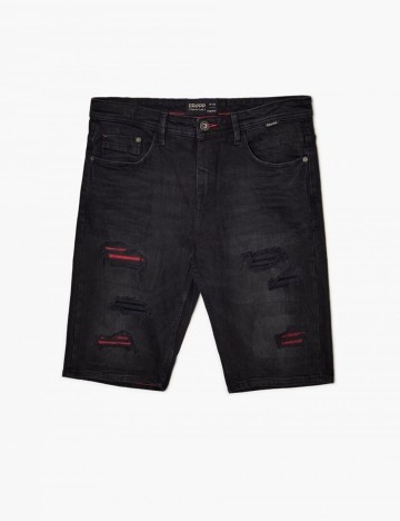 Pantaloni scurti CROPP, negru