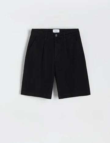 Pantaloni scurti Reserved, negru Negru