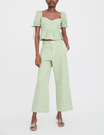 Pantaloni Zara, verde