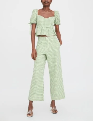 Pantaloni Zara, verde