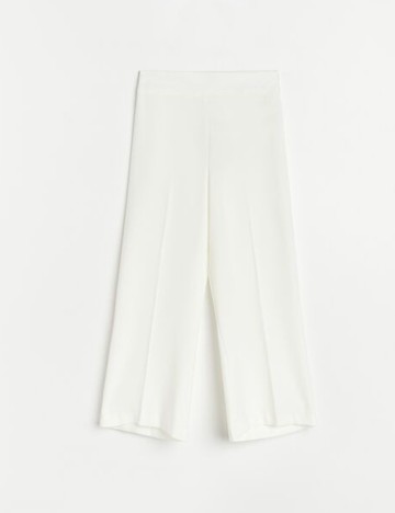 Pantaloni Reserved, alb, 46