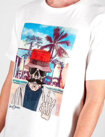 Tricou Jack & Jones, alb