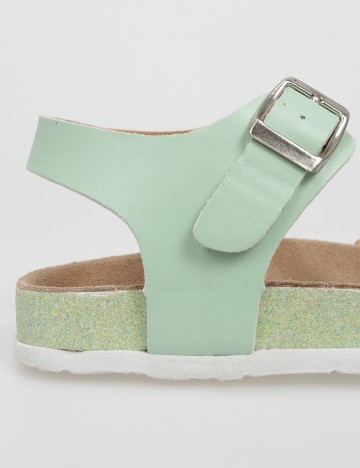 Sandale Blue Queen by Bristol, verde