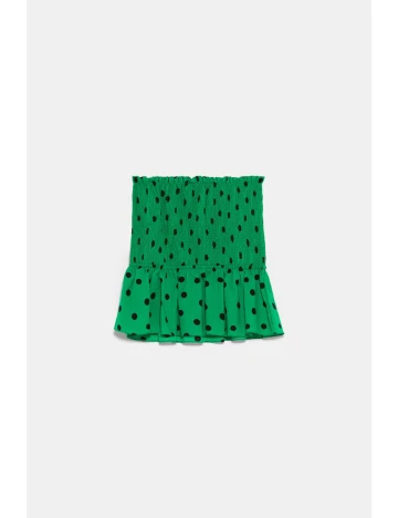 Fusta Zara, verde