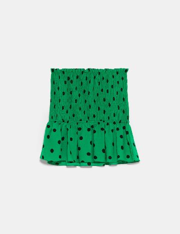 Fusta Zara, verde