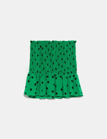 Fusta Zara, verde