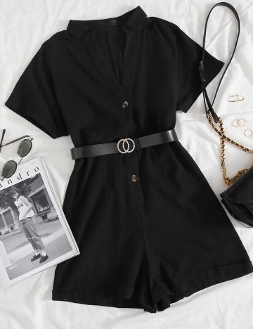 Salopeta SHEIN, negru