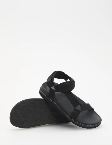 Sandale Reserved, negru Negru