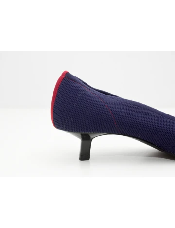 Pantofi Stradivarius, albastru inchis Albastru