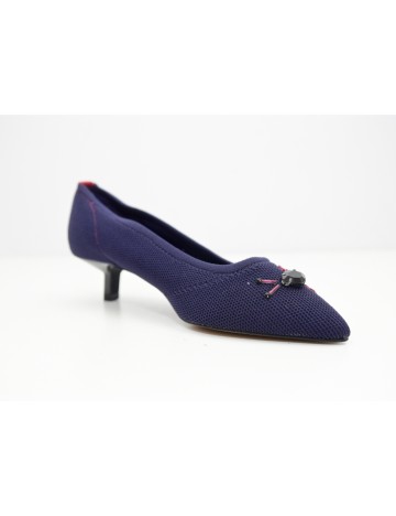 Pantofi Stradivarius, albastru inchis
