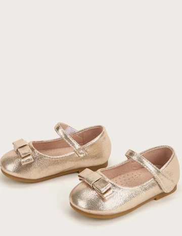Pantofi Shein Kids, auriu