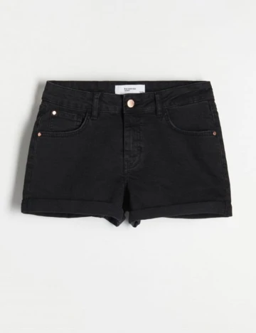 Pantaloni scurti Reserved, negru Negru