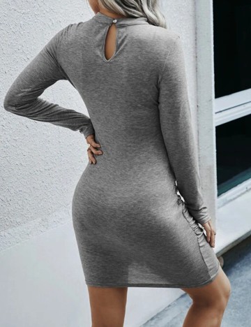 Rochie scurta SHEIN, gri