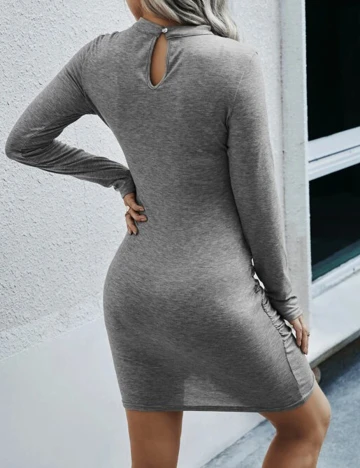 Rochie scurta SHEIN, gri