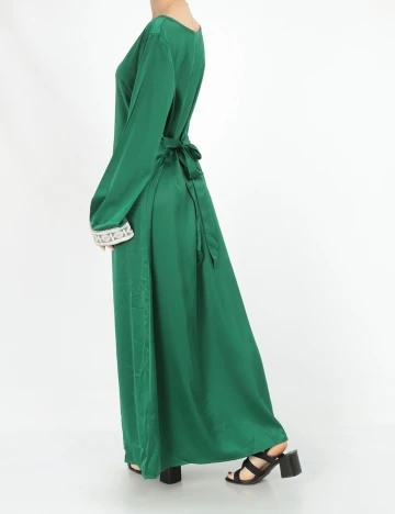 Rochie lunga SHEIN, verde Verde