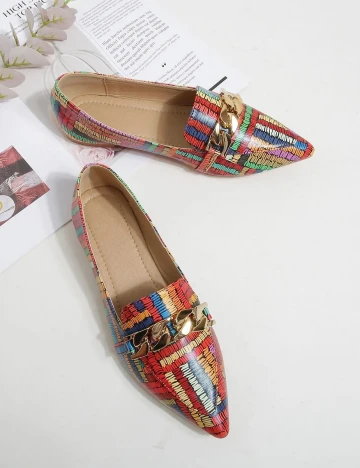 Mocasini SHEIN, mix culori