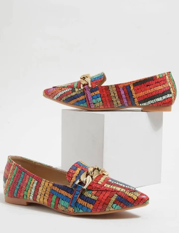 Mocasini SHEIN, mix culori