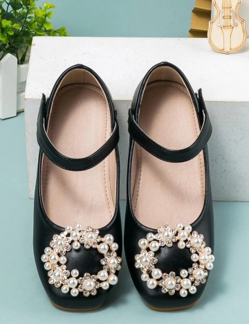 Pantofi Shein Kids, negru