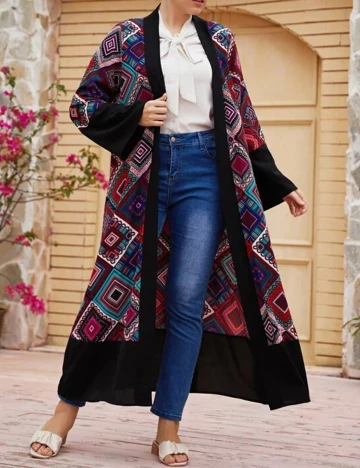 Cardigan SHEIN CURVE, mix culori