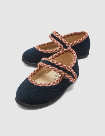 Pantofi Mango Kids, bleumarin