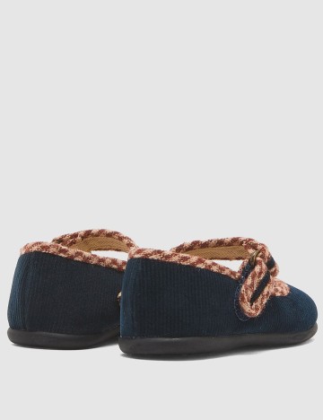 Pantofi Mango Kids, bleumarin