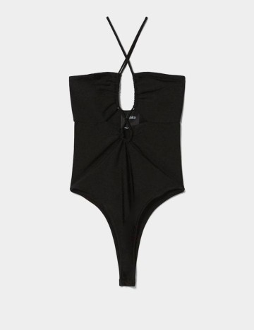 Body Bershka, negru, M