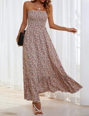 Rochie lunga SHEIN, floral, S