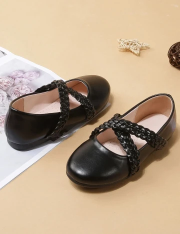 Balerini SHEIN Kids, negru